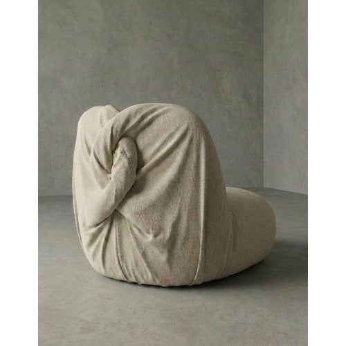 Knot Lounge Chair by Monics+Vieira Dimensions: D 85 x W 77 x H 66 cm. Materials: Fabric, upholstery “Knot Lounge Chair” by...