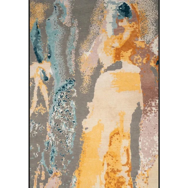 Hand-Knotted Stalactite Rug from DSV Carpets For Sale - Image 4 of 4