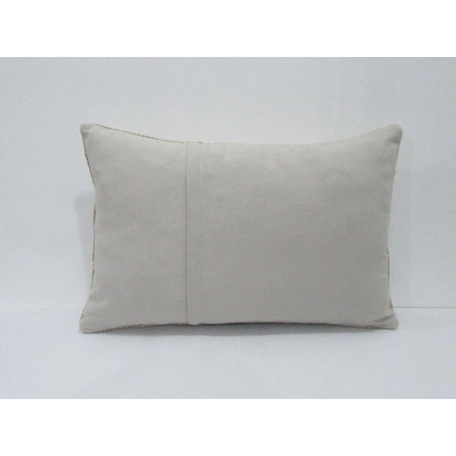 Shabby Chic Decorative Distressed Pillow For Sale - Image 3 of 4