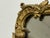 Glass Louis XV Style Gilt + Patina Mirror, Antique For Sale - Image 7 of 12