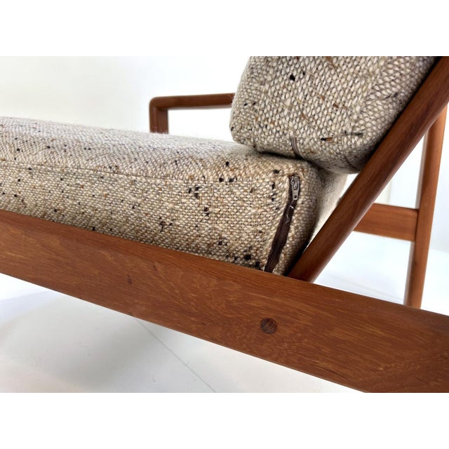 Modern Danish Teak Lounge Chair from Burchardt-Nielsen, 1970s For Sale - Image 9 of 18