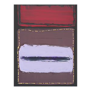 Rothko Surprise #185 Color Field With Metallic Gold Stitching 2026