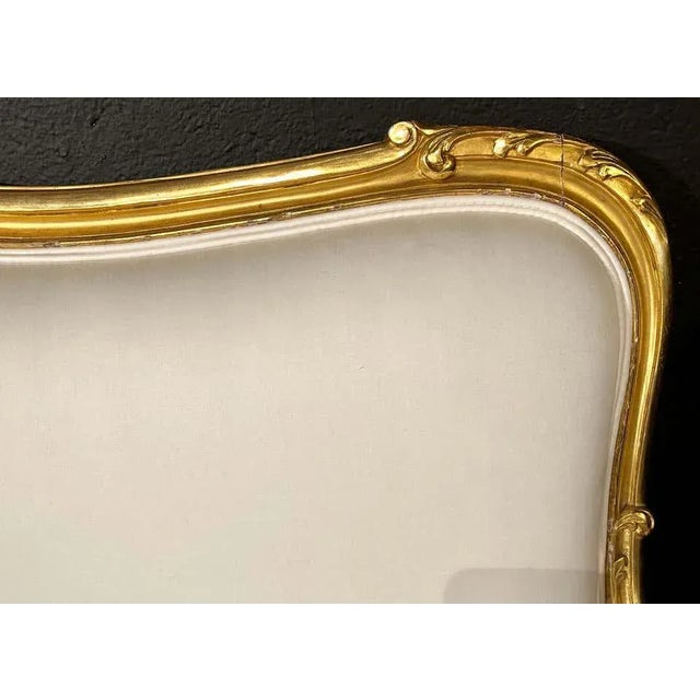 1930s Water Gilt French Settee, Sofa or Loveseat For Sale - Image 5 of 13