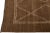 Modern Moroccan Style Brown Handmade Wool Rug With Geometric Pattern For Sale - Image 4 of 8