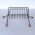 Tony Paul Magazine Rack Wrought Iron Wood Ball Feet For Sale - Image 11 of 12