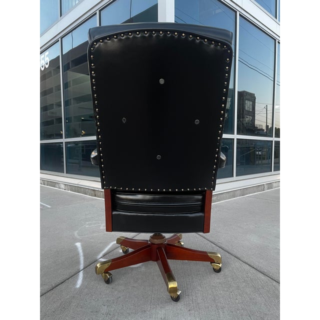 Gunlocke Gunlocke Model “Washington” John F. Kennedy Oval Office Chair For Sale - Image 4 of 12