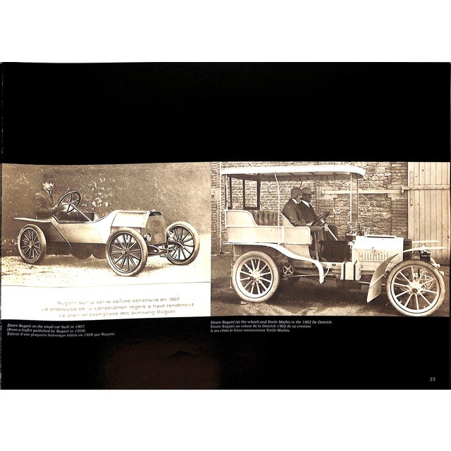 1970s "Bugatti" Book 1978 Conway, Hugh and Greilsamer, Jacques For Sale - Image 5 of 11