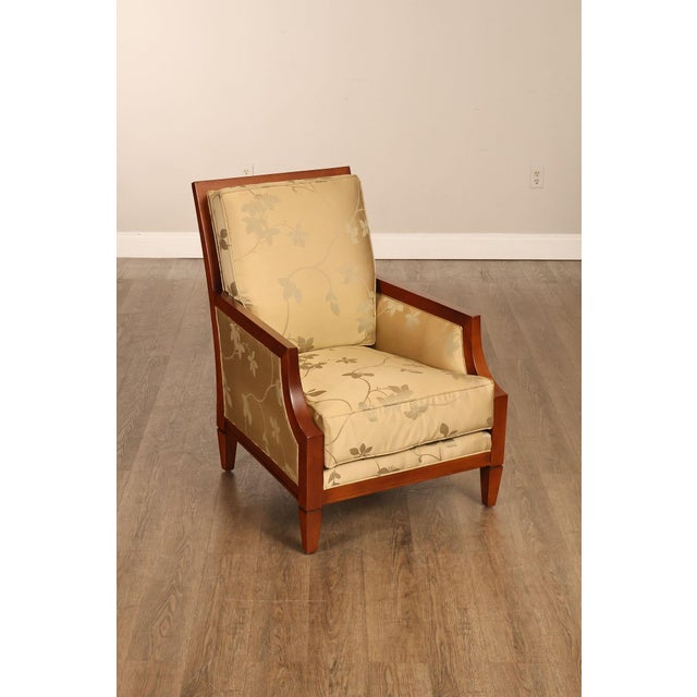 2000 - 2009 Thomasville Contemporary Pair of Lounge Armchairs For Sale - Image 5 of 18