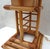 Bamboo Rattan Pagoda Table Lamp, Italy, 1990s For Sale - Image 12 of 18