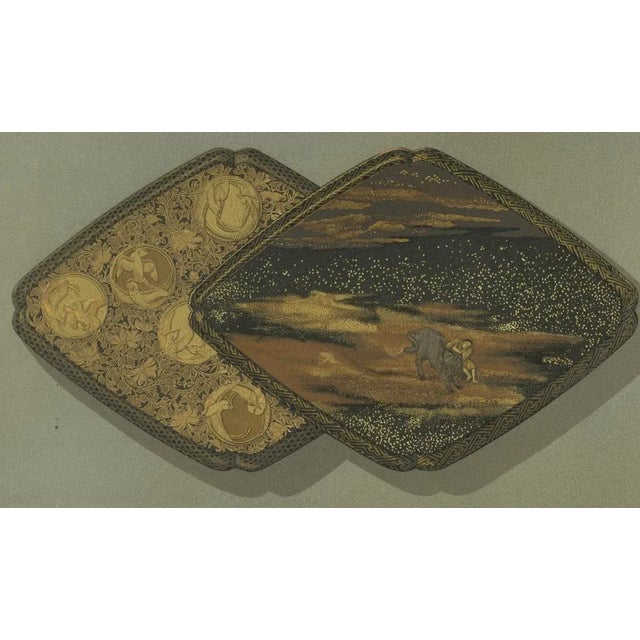 Japanese Lacquer and Inlay Boxes, 1880s, Paper For Sale - Image 5 of 10