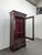 Louis Philippe Showcase Cabinet in Flamed Mahogany For Sale - Image 4 of 10