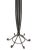Art Deco Wrought Iron Floor Lamp with Alabaster Shade, French, circa 1920 For Sale - Image 9 of 12