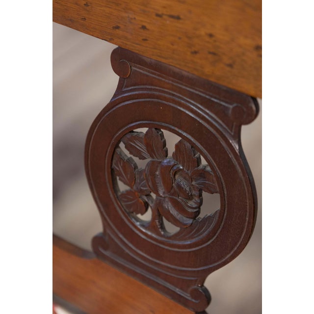 Wood 19th Century French Sofa Bench Circa 1820 For Sale - Image 7 of 9