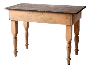 Antique Primitive Work Table