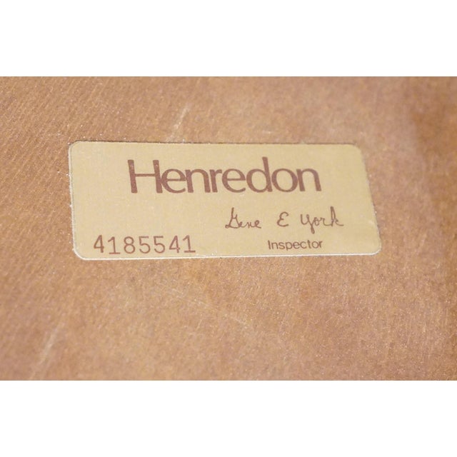 Brown Henredon Furniture Solid Knotty Pine Rustic Contemporary 26" Square Accent End Table 4900-42 For Sale - Image 8 of 9