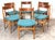 Mid-Century Modern Vintage Chairs, Italy, 1960s, Set of 6 For Sale - Image 3 of 15