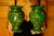 Antique Green Neo-Renaissance Vases in Relief by Vincenzo Corrente, 1890s, Set of 2 For Sale - Image 6 of 18