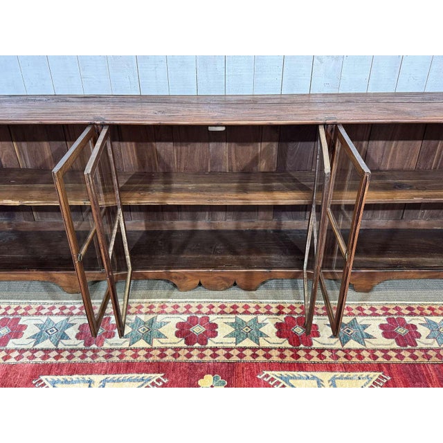 Six-Door Sideboard in Indian Mahogany, 1950s For Sale - Image 18 of 18