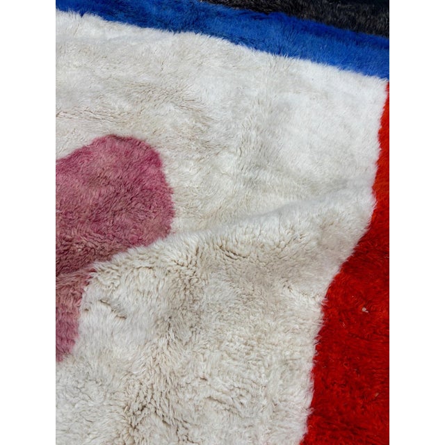 Vintage Moroccan Mrirt Wool Rug, 2010s For Sale - Image 6 of 18