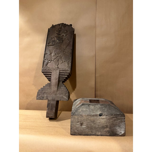 Antique Indonesian Tobacco Leaf Cutting Stand For Sale In Atlanta - Image 6 of 11