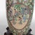 Monumental Vintage Chinese Rose Medallion Vase With Carved Hardwood Base 20thC For Sale - Image 4 of 11