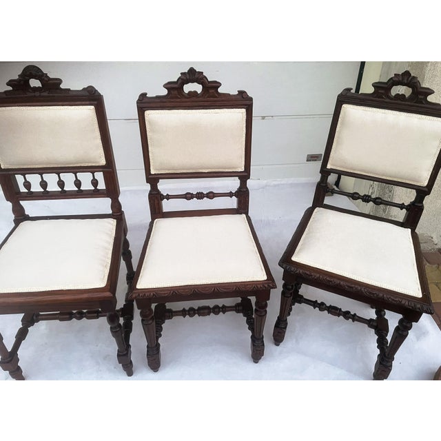 Neo-Renaissance Oak Chairs, 1900s, Set of 8 For Sale - Image 16 of 18