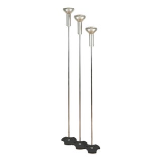Model 1073 Floor Lamps attributed to Gino Sarfatti for Arteluce, Italy, 1956, Set of 3 For Sale