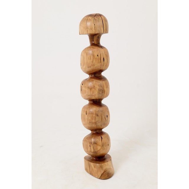 Early 21st Century Still Stand Abstract Wood Sculpture by Logniture For Sale - Image 5 of 9