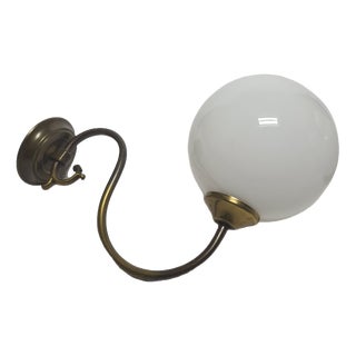 Vintage Art Deco Wall Lamp, Poland, 1950s For Sale