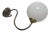 Vintage Art Deco Wall Lamp, Poland, 1950s For Sale