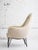 Cream 1950’s Italian Womb Chair by Lenzi Italy For Sale - Image 8 of 8