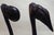 Mid 20th Century African Carved Wood Modernist Sculpture Male and Female Busts - A Pair For Sale - Image 11 of 18