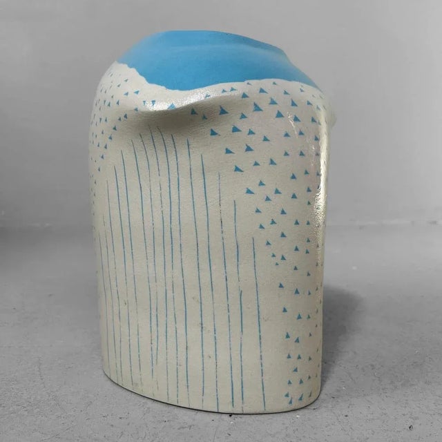 Japanese Modernist Ikebana Vase, 1970s For Sale - Image 14 of 18