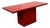 Vintage Italian Red Granite Coffee Table with Silver Flecks, 1980s For Sale