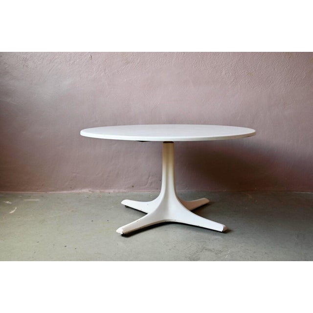 Cream Vintage Dining Table from Ilse Möbel, 1960s For Sale - Image 8 of 18