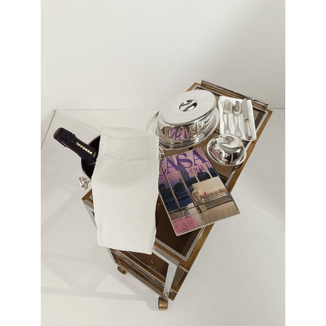 1930s Silver-Plated Cloche by Krupp Berndorf for First Class of Tirrenia Fleet, 1930s For Sale - Image 5 of 18