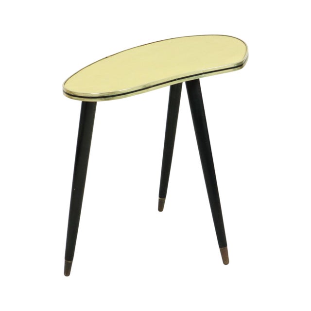 Vintage Rockabilly Plant Table with Conical Legs, 1950s For Sale - Image 3 of 15