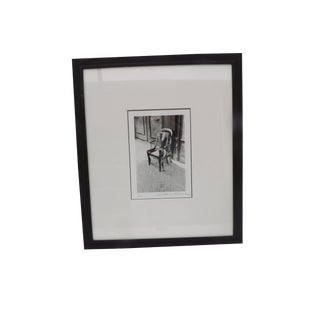 Milton Green Original Ltd Edition Black and White Photograph, Two Chairs For Sale