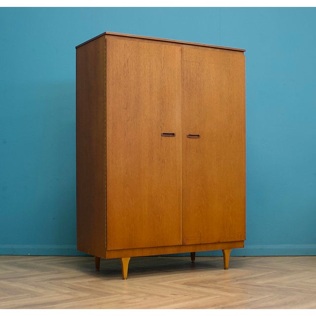 Mid-Century Teak Wardrobe from Stonehill, 1960s For Sale - Image 12 of 12