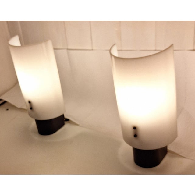 1980s Vintage Italian Wall Lamps from Targetti, 1980s, Set of 2 For Sale - Image 5 of 12