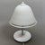 1970s Mushroom Table Lamp in Murano Glass and White Metal, 1970s For Sale - Image 5 of 13