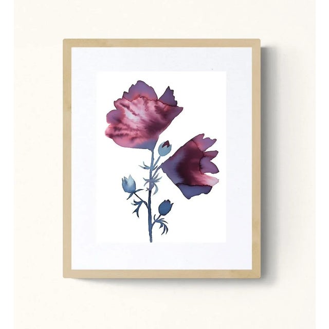 Original watercolor painting on 140 lb cold press paper Artist: Elizabeth Becker Year: 2023 Image and Paper Size: 9" x 12"...