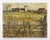 Textile 1962 White Farm Olympic Peninsula Washington Landscape Painting For Sale - Image 7 of 7