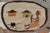 Vintage African Tapestry With Tribal Village, Wildlife and Hunting Scene For Sale In Atlanta - Image 6 of 15