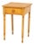Federal Style Maple Bedside Table For Sale