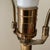 Metal Vintage Rare Ethan Allen Art Deco Brass and Enamel Urn Table Lamp Footed Base For Sale - Image 7 of 12