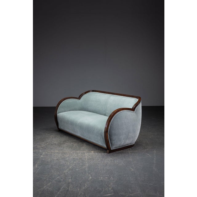 Textile Vintage Art Deco Sofa, 1940s For Sale - Image 7 of 15