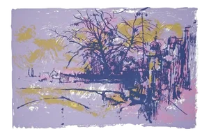 Violet Landscape 1976