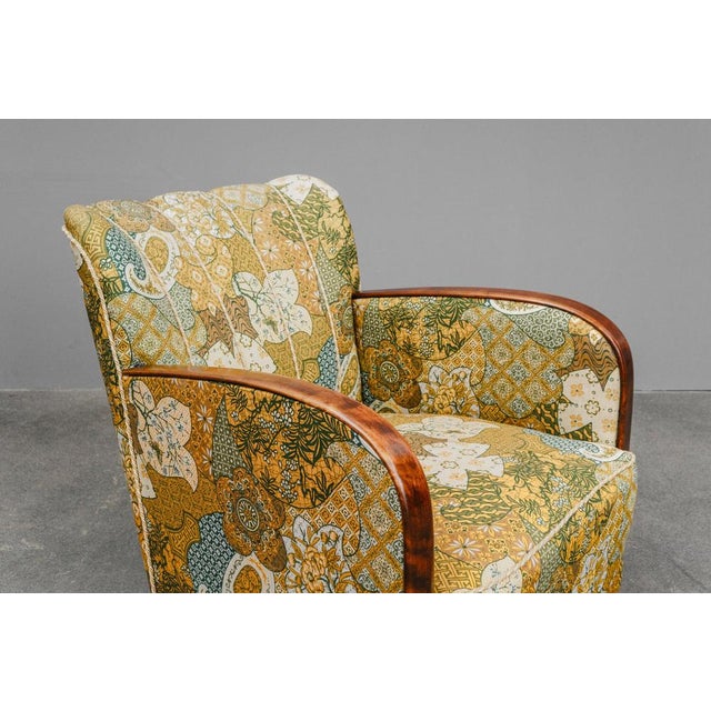 Vintage Art Deco Lounge Chairs in Birch and Pine, 1920s, Set of 2 For Sale - Image 11 of 18