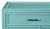 David Francis Bermuda Eight-Drawer Dresser - Turquoise For Sale - Image 4 of 9